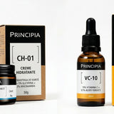 Kit Hidratação e Uniformização CREME HIDRATANTE CH-01 50G e SÉRUM VITAMINA C VC-10