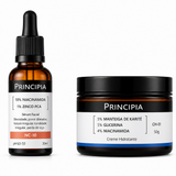 Kit Cuidado Diário Principia PRINCIPIA SÉRUM NIACINAMIDA + ZINCO NC-10+PRINCIPIA CREME HIDRATANTE CH-01 50G