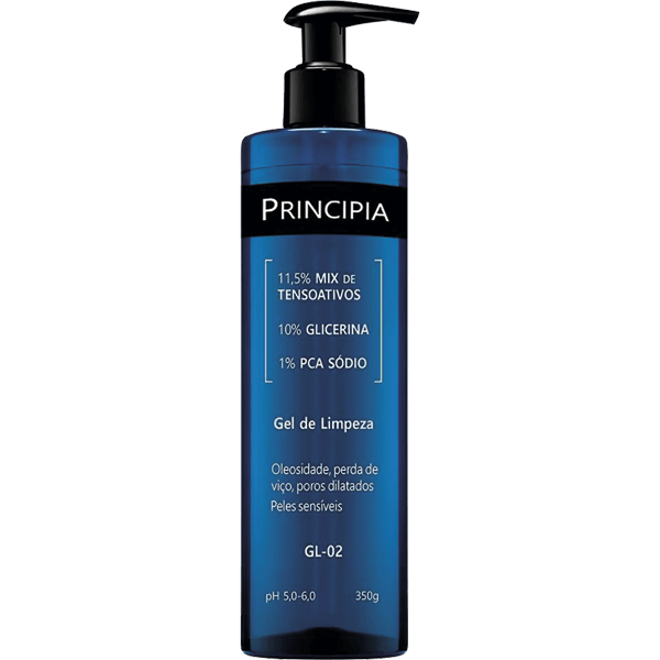 PRINCIPIA GEL DE LIMPEZA GL-2 – LIMPEZA FACIAL PARA PELE OLEOSA E MISTA – 350G