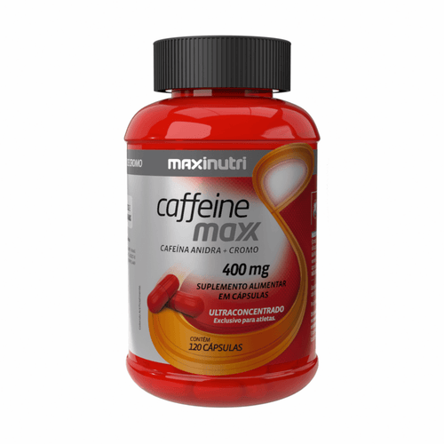 CAFEÍNA MAXX 420MG – 120 CÁPSULAS – ENERGIA, FOCO E PERFORMANCE