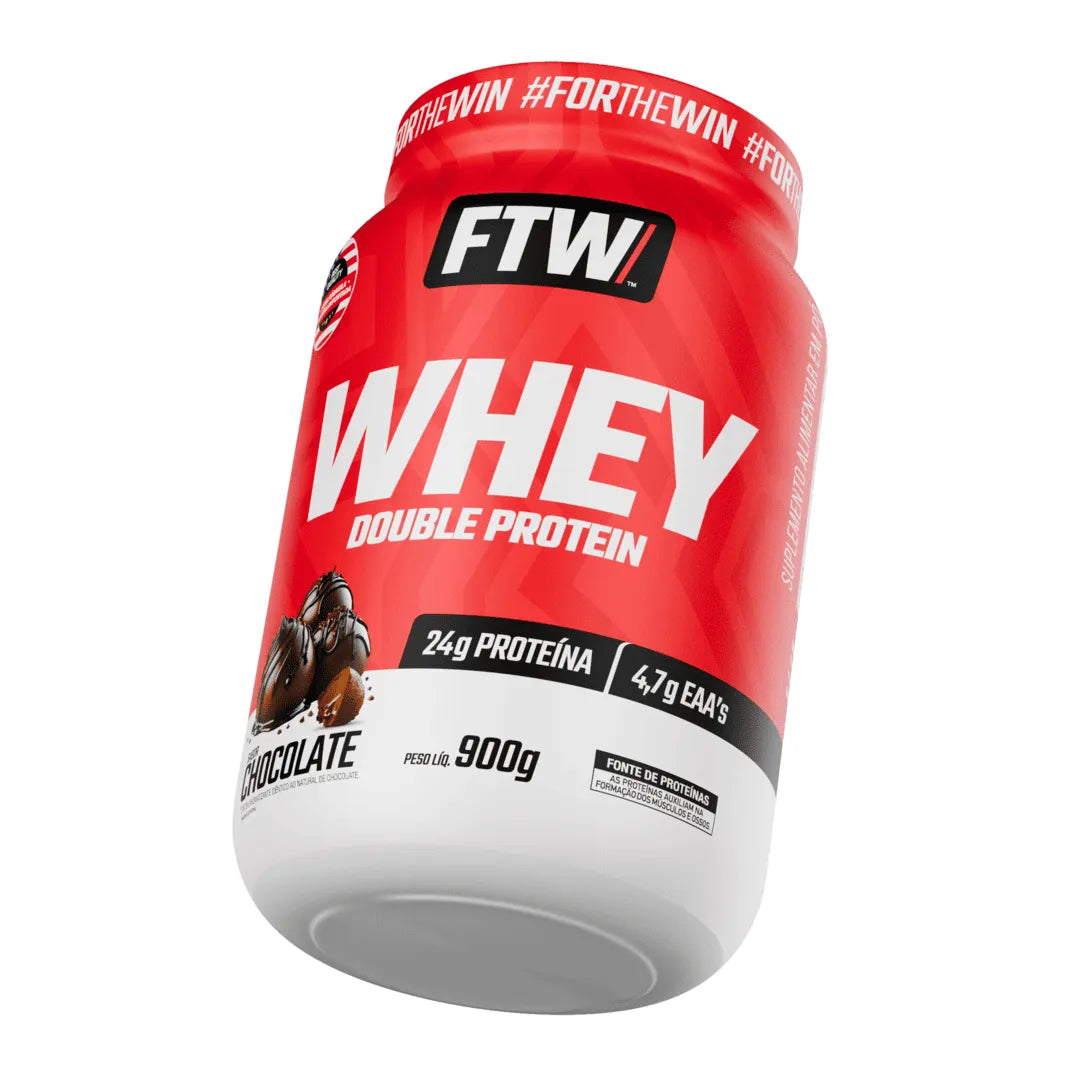 FTW WHEY DOUBLE POTE CHOCOLATE 900G