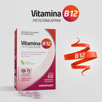 VITAMINA B12 MASTIGÁVEL – 60 COMPRIMIDOS – ENERGIA, MEMÓRIA E SISTEMA NERVOSO