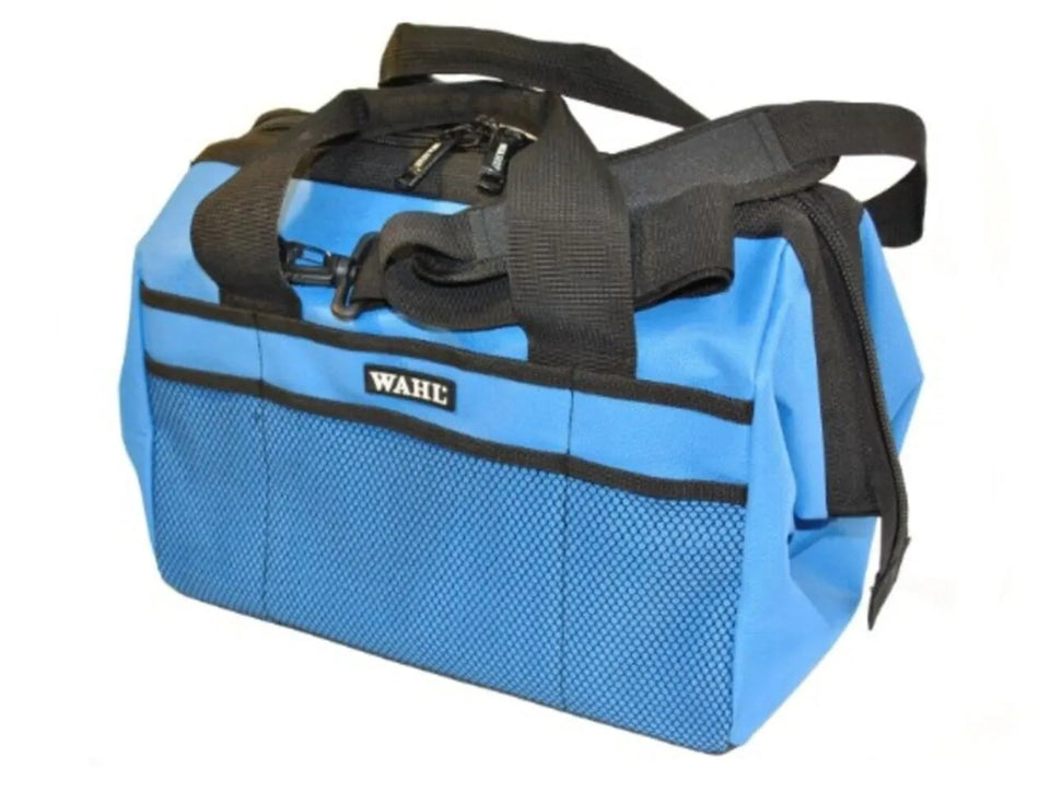 BOLSA DE POLIESTER AZUL C/ COMPARTIM BR WAHL