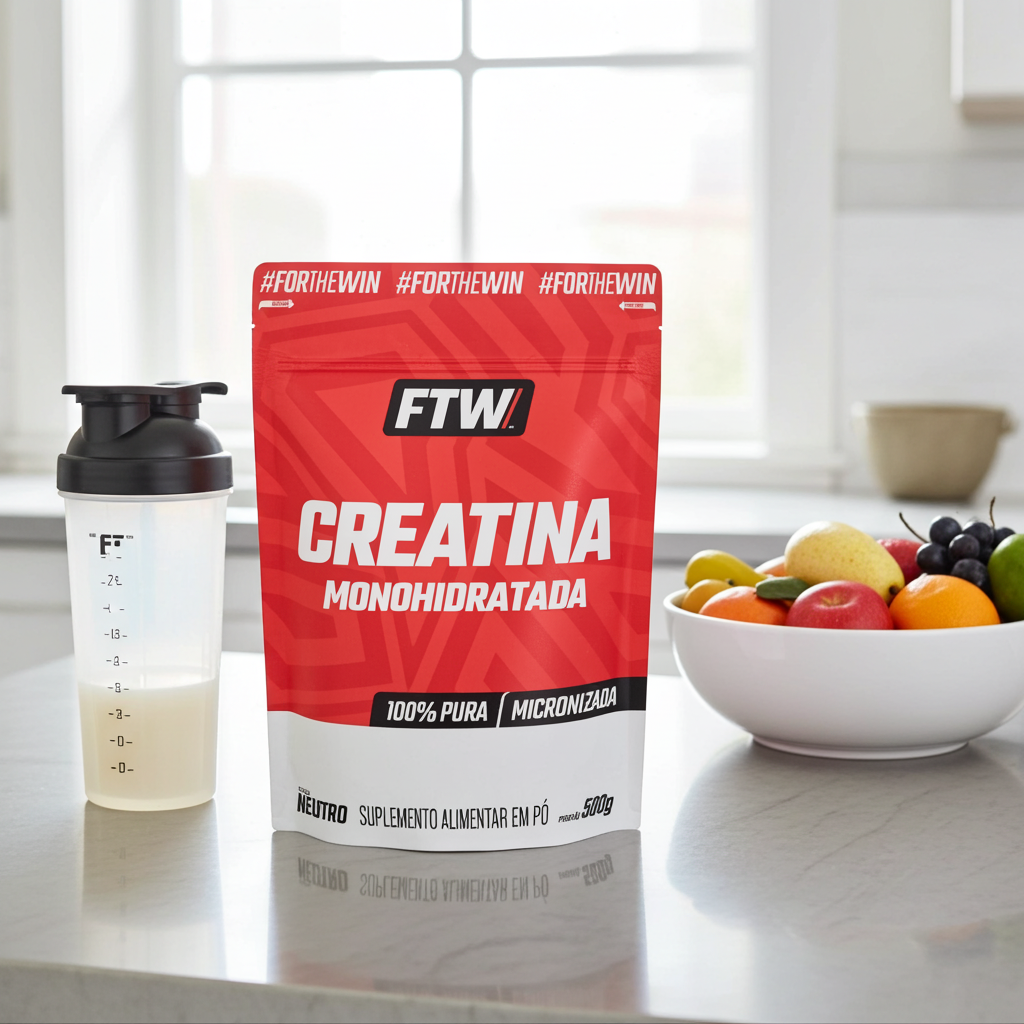 Creatina Monohidratada Refil 500g - FTW