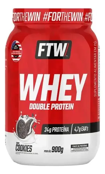FTW WHEY DOUBLE POTE COOKIES 900G