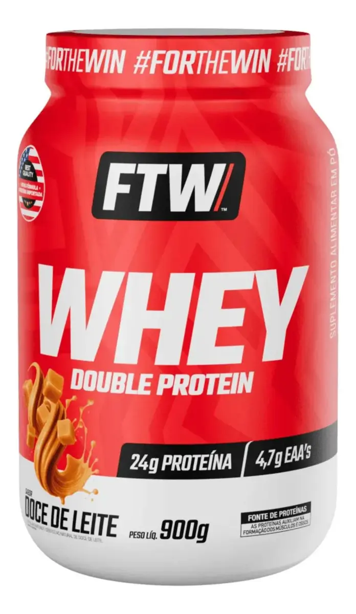 FTW WHEY DOUBLE POTE DOCE DE LEITE 900G
