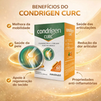 CONDRIGEN CÚRCUMA 60 CÁPSULAS – SUPORTE PARA ARTICULAÇÕES E AÇÃO ANTIOXIDANTE