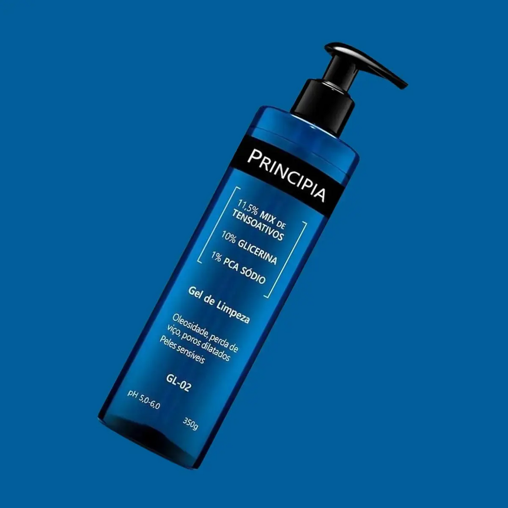 PRINCIPIA GEL DE LIMPEZA GL-2 – LIMPEZA FACIAL PARA PELE OLEOSA E MISTA – 350G