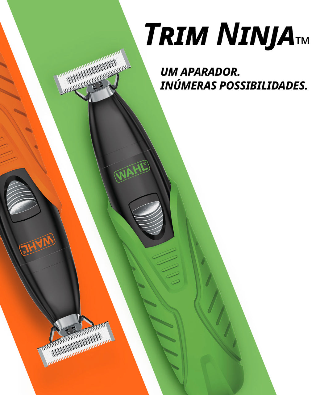 Aparador de pelos Wahl Trim Ninja Single Verde