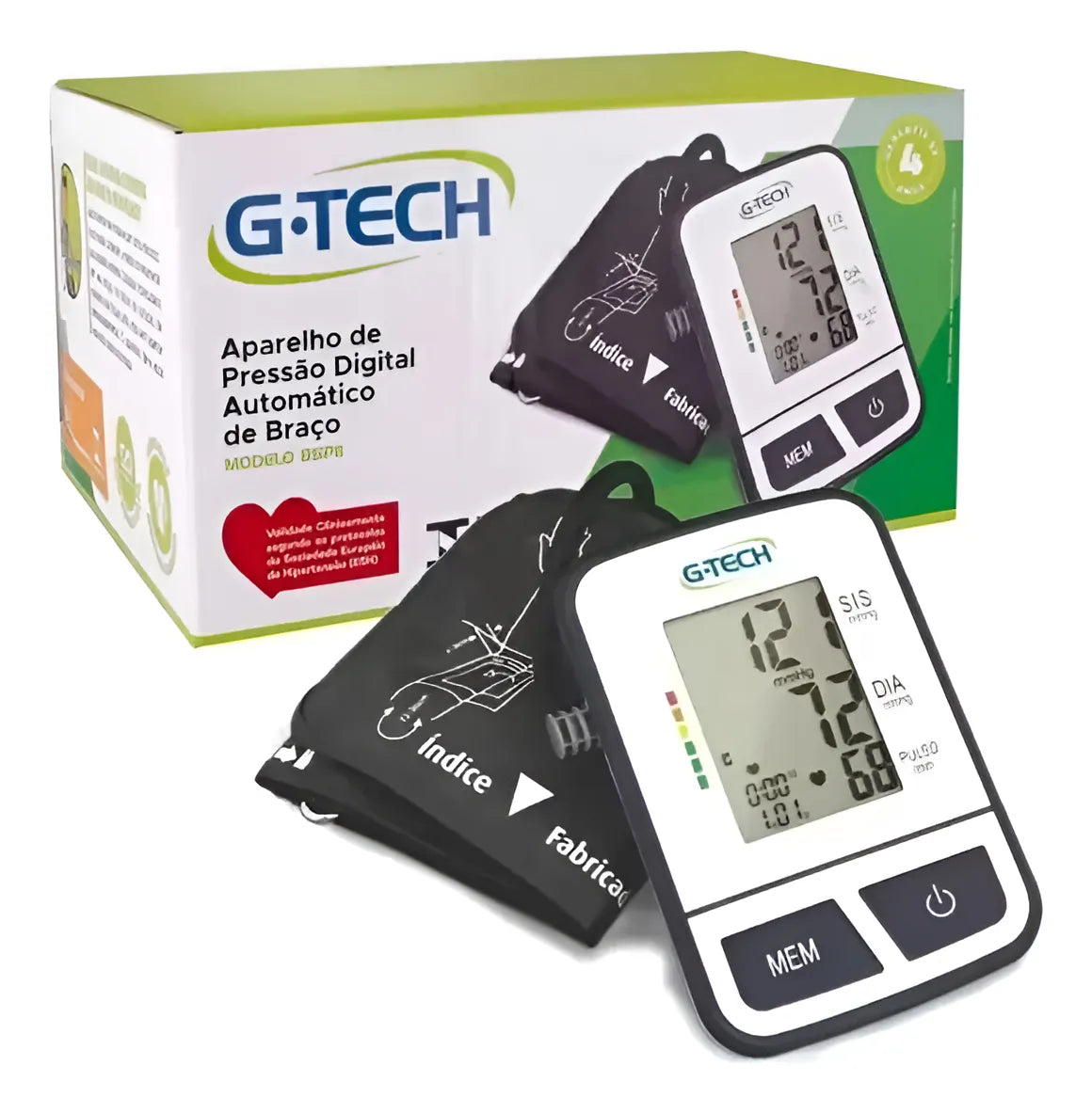 Aparelho De Medir Pressão Digital De Braço G-tech Bsp11