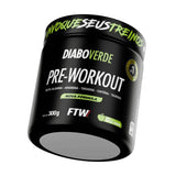 DIABO VERDE PRE-WORKOUT MAÇÃ VERDE 300G