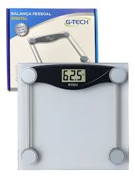 Balança G-tech Glass 10 Digital Vidro Temperado Até 180 Kg