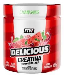 FTW DELICIOUS CREATINA FRUTAS VERM 500G