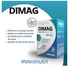 DIMAG DI-MALATO DE MAGNÉSIO 400MG – 60 CÁPSULAS – ENERGIA, MÚSCULOS E SISTEMA NERVOSO